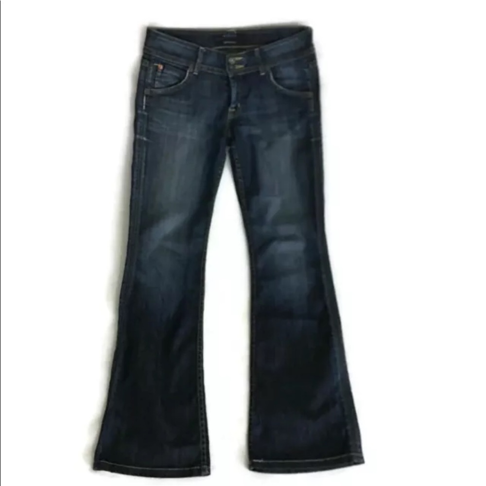 Hudson Women's Jeans Bootcut Size 27 Flare Denim Blue Pants Made in USA - Picture 5 of 8